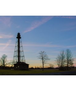 "Reedy Point Rear Range Winter" Landscape Photo Unframed Wall Art Print, 20"x30"