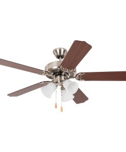 Yosemite Westfield Indoor Ceiling Fan In Brushed Nickel Finish WESTFIELD-BBN-3