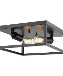 Wesson Flush Mount, Black