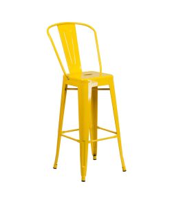 Yellow Metal Bar Stool CH-31320-30GB-YL-GG