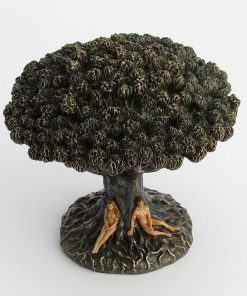 Wicca Triple Moon Sigil Tree Of Life - Classic Statue Sculpture
