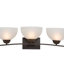 Yosemite Three Light Vanity With Coffee Finish 107-3V-AWCF