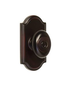 Weslock Julienne Premiere Entry Lock, Adj. Backset, Oil Rubbed Bronze Finish
