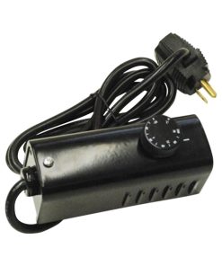 World Marketing Forced Air External Thermostat, Black