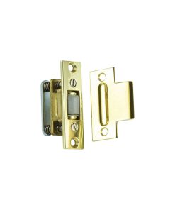 0430003 Roller Latch With Full Lip Strike, Lifetime Brass