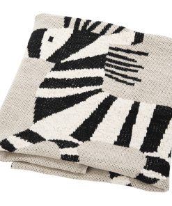 Zazu Throw - Gray, Black