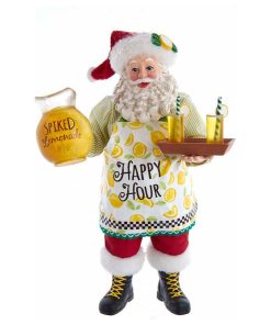 12" Fabriche Lemon Santa