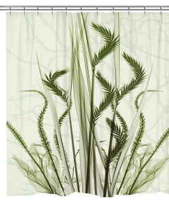 Whispering Green Garden Shower Curtain