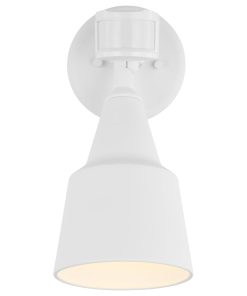 1-Light Adjustable Swivel Flood Light, White
