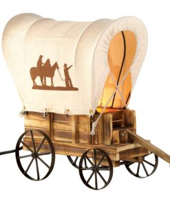 Western Wagon Table Lamp