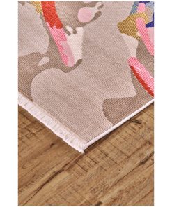 Weave & Wander Tessina Rug, Pink/Multi, 3'6"x5'6"