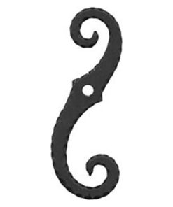 "S" Holdback w/ Lag Bolt, Washer, Cotter Pin (Per Pair)
