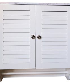 Corolla Wall Mounted Bathroom Storage Cabinet Medicine Chest With Towel Rack