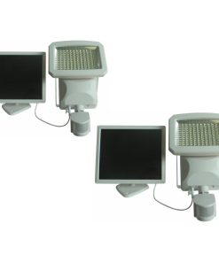 144-LED Solar Powered Motion Activated Security Light (2pk)