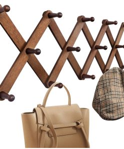 Wooden Expandable Coat Rack Hanger