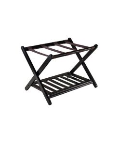 Winsome Wood Reese Luggage Rack With Shelf