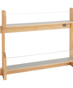 Wood Vanity Cabinet Door Storage Rack, 20.25"