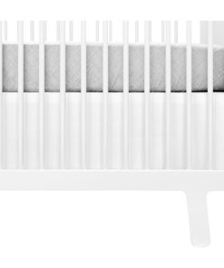 White Crib Skirt