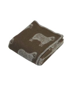 Wool, Cotton Baby Blanket Sheep 35" x 51"
