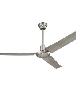 Westinghouse 7800300 Industrial 56" 3 Blade Ceiling Fan - Brushed Nickel