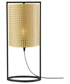 10"x10"x22.25" Bronze Metal Tall Table Lantern
