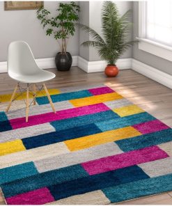 Well Woven Mystic Tribeca Geometric Multi Area Rug