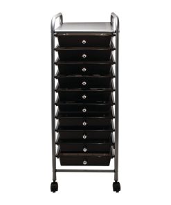10 Drawer Organizer, Smoke-colored Drawers