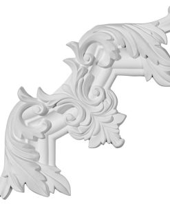 10"Wx10"Hx1 1/8"P Oxford Panel Moulding Corner, 8-Pack