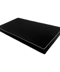 |COVER ONLY| Outdoor Contrast Trim 6" Full Daybed Fitted Sheet Slipcover AD109