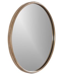Wessex Modern Mirror with Designer Frame, Gold, 23"