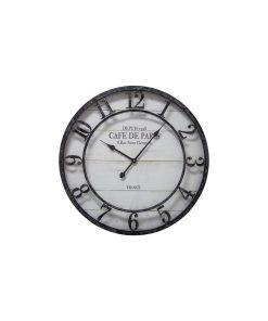Yosemite Cafe De Paris Shiplap Wall Clock 5140024