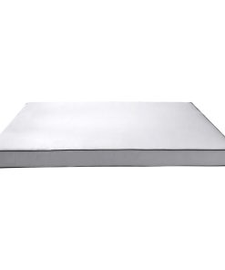 |COVER ONLY| Outdoor Contrast Trim 6" Twin Daybed Fitted Sheet Slipcover AD105