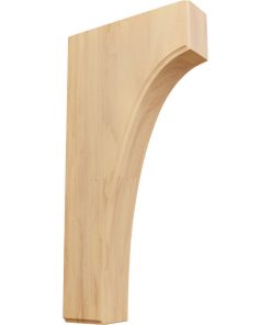 1 3/4"Wx6"Dx12"H Clarksville Bracket, Red Oak, 2-Pack