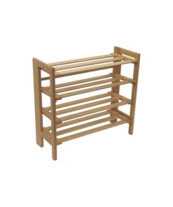 Winsome 4 Tiers Closet Organizer Shoe Rack in Natural Beechwood