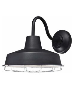 Westinghouse 6204700 Academy 1 Light 12" Tall LED Outdoor - Textured Black