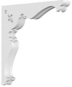 1 7/8"W X 14"D X 14"H Heath PVC Corbel