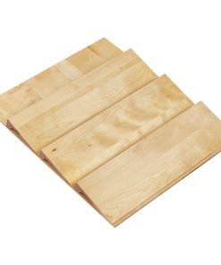 Wood Trim to Fit Spice Drawer Insert Organizer, Natural, 16"