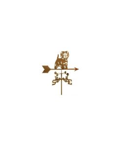 Westie Weathervane With Roof Mount