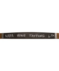 Wine Barrel Stave Chalkboard