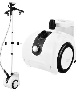 1500W Garment Steamer for Cloth W/1.8L Detachable Water Tank 2-Level Steam