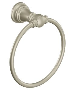Weymouth Towel Ring, Brushed Nickel