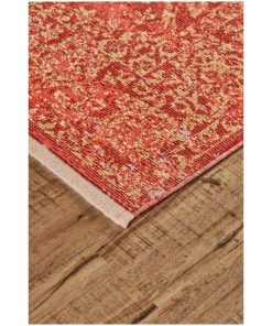 Weave & Wander Tessina Rug, Rust, 3'6"x5'6"
