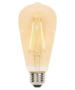 Westinghouse 3317620 Pack of (6) 3 Watt Clear Dimmable ST20 - Amber