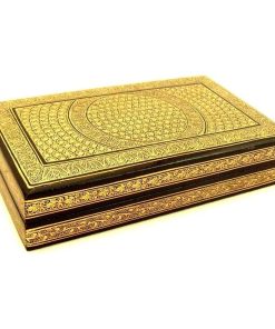 Kashmir Bouquet Papier Mache Jewelry Box
