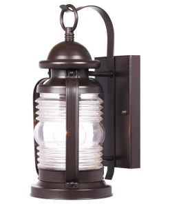 Westinghouse 62301 Weatherby One-Light Wall Lantern, Weathered Bronze
