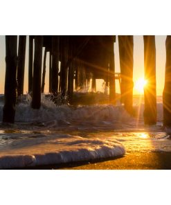 "Sea Foam In The Sunlight" Landscape Photo Unframed Wall Art Print, 20"x30"