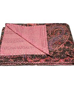 100% Cotton Vintage Handmade Throw 50'x70'