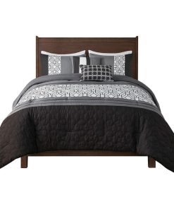 100% Polyester 5pcs Comforter Set