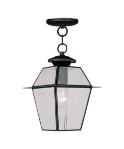Westover Outdoor Chain-Hang Light, Black