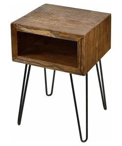 Welland Solid Pine Wood Nightstand